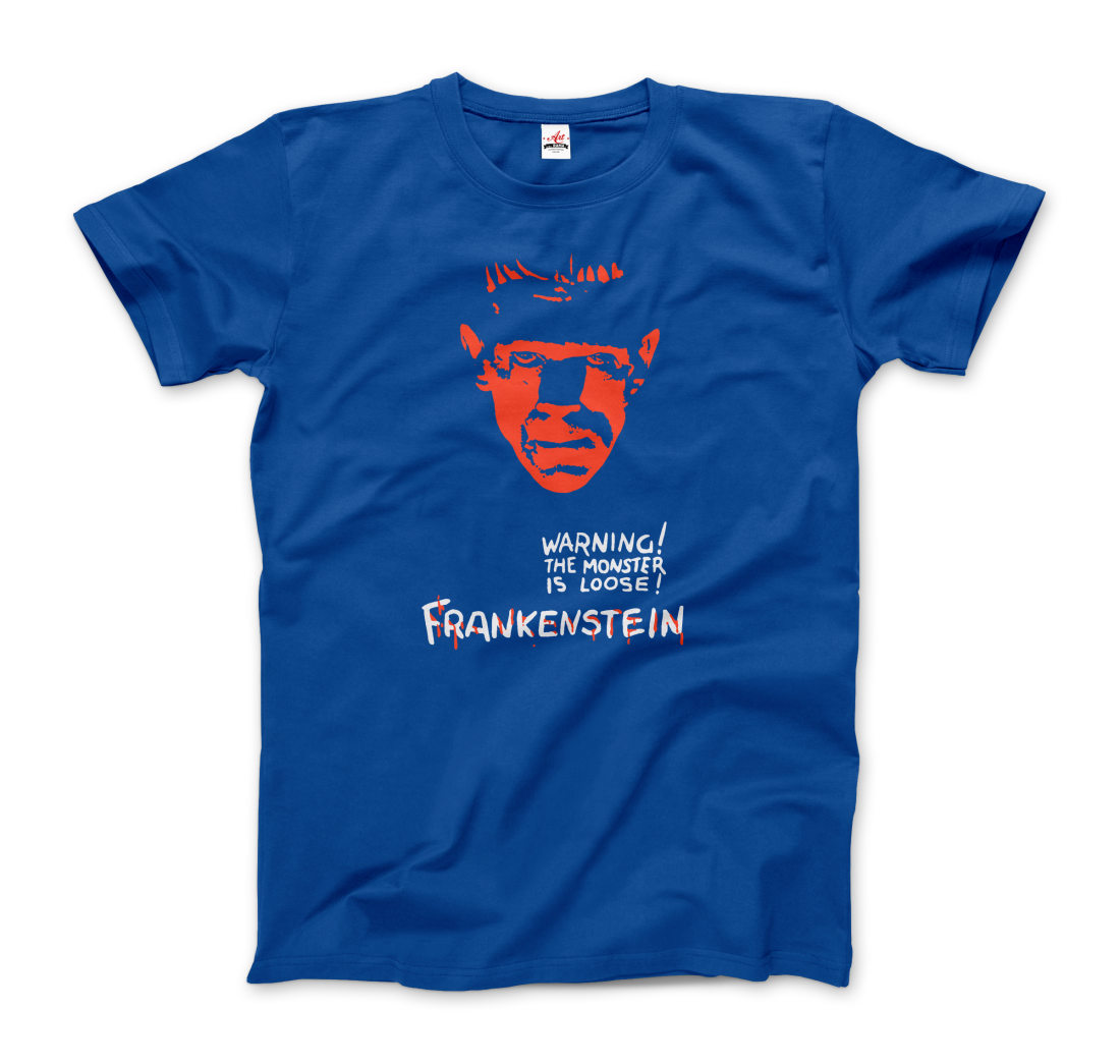 Frankenstein 30s Sci-Fi Horror movie t-shirt-8