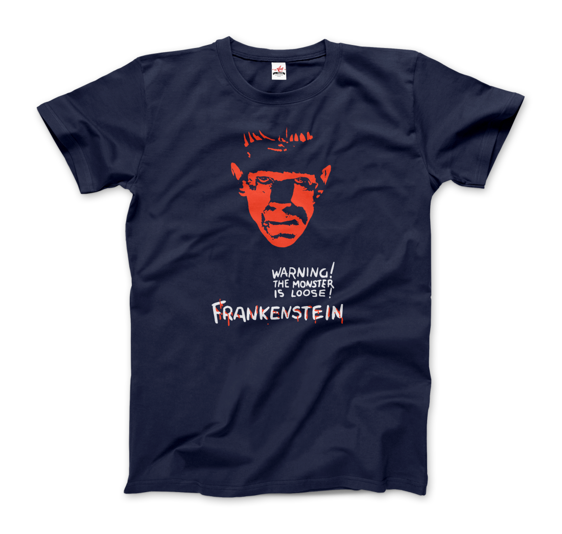 Frankenstein 30s Sci-Fi Horror movie t-shirt-7