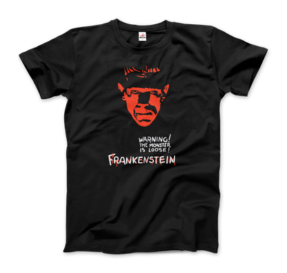 Frankenstein 30s Sci-Fi Horror movie t-shirt-0