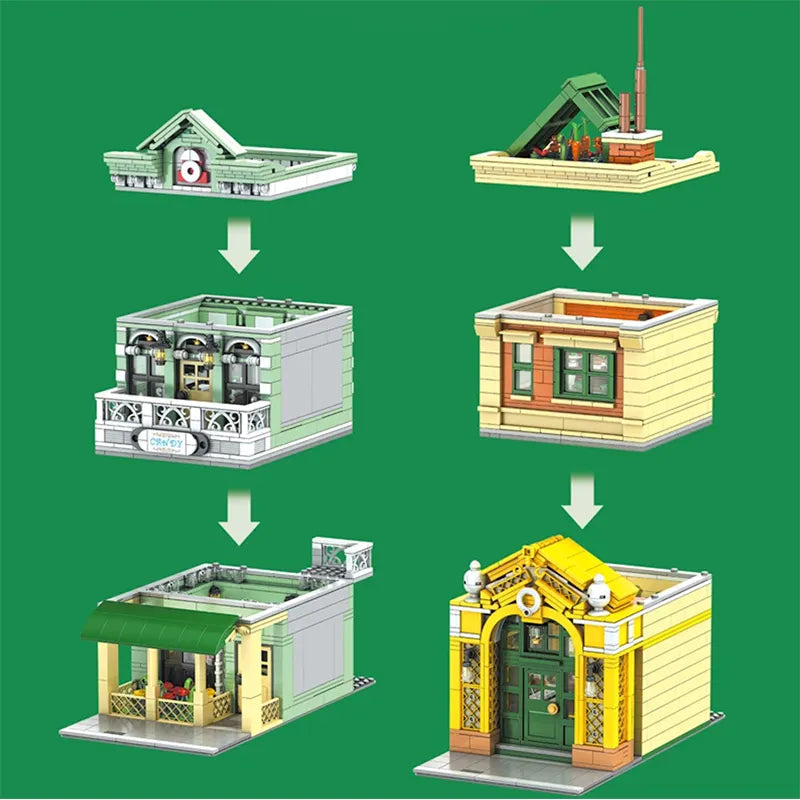 French Restaurant 3095pcs-3
