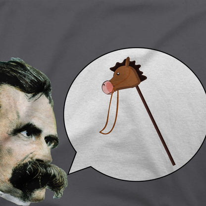 Friedrich Nietzche Turin Horse Comic Style t-shirt-1