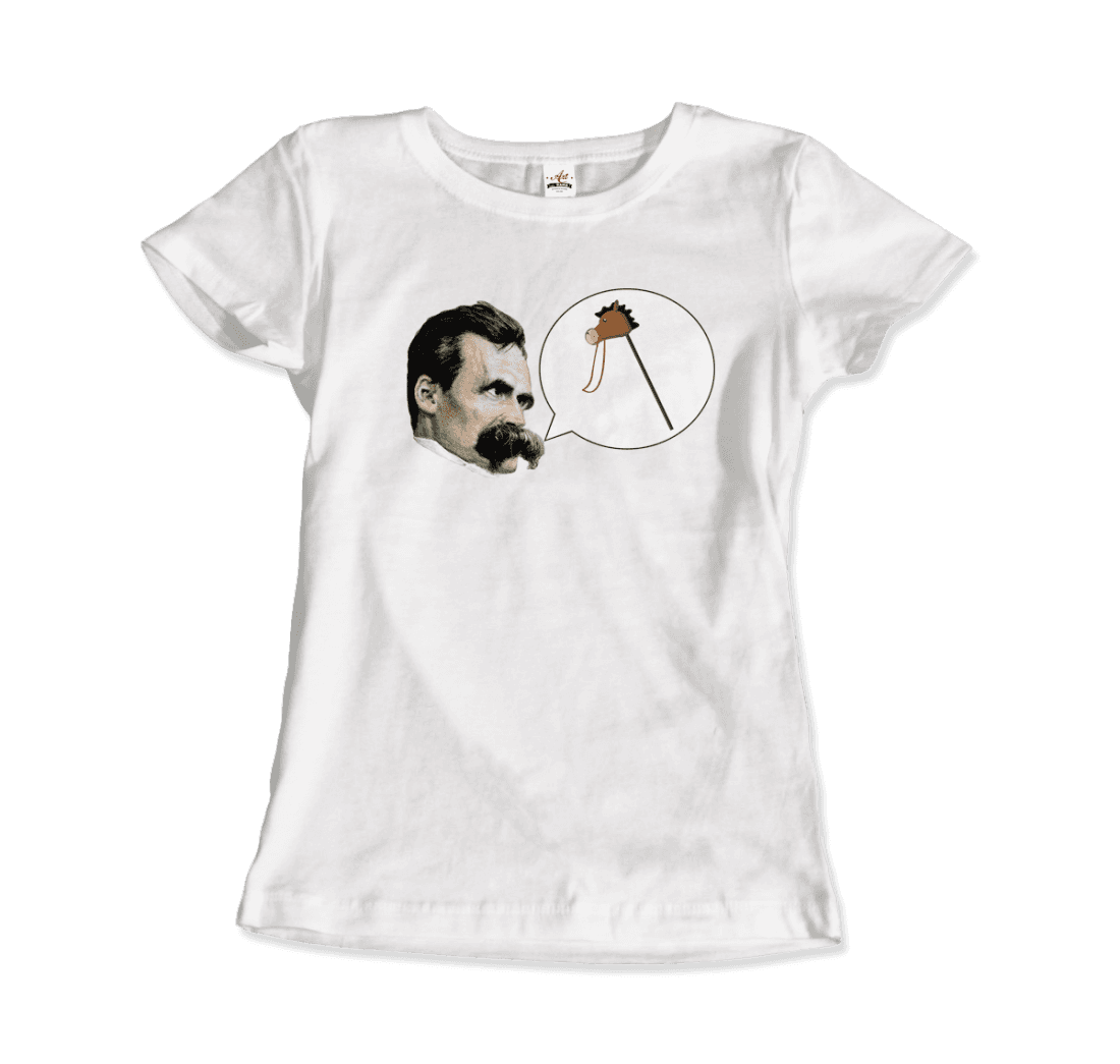 Friedrich Nietzche Turin Horse Comic Style t-shirt-13
