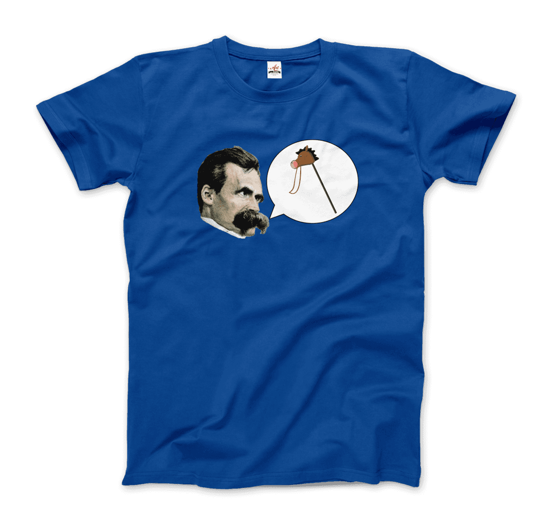 Friedrich Nietzche Turin Horse Comic Style t-shirt-11