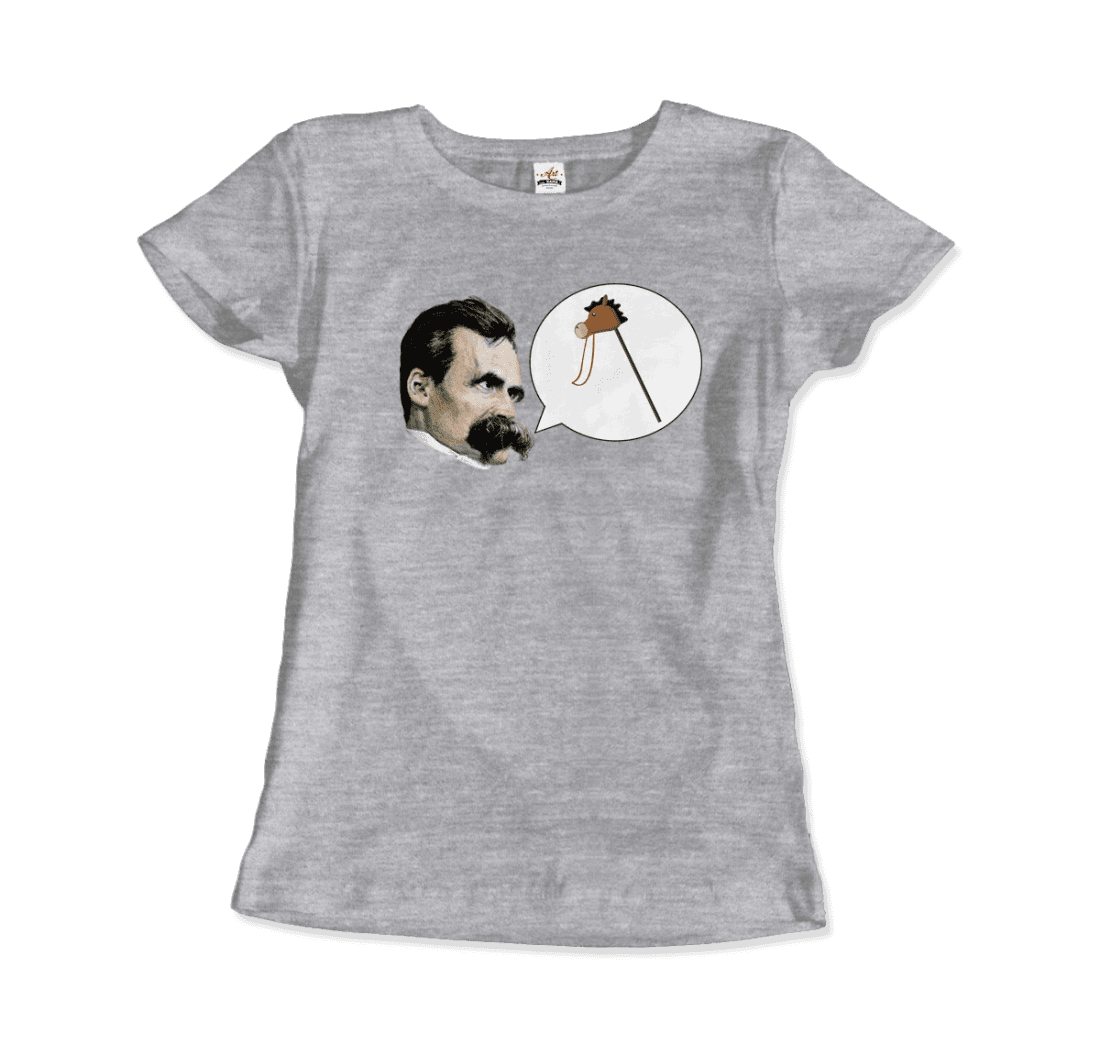 Friedrich Nietzche Turin Horse Comic Style t-shirt-15