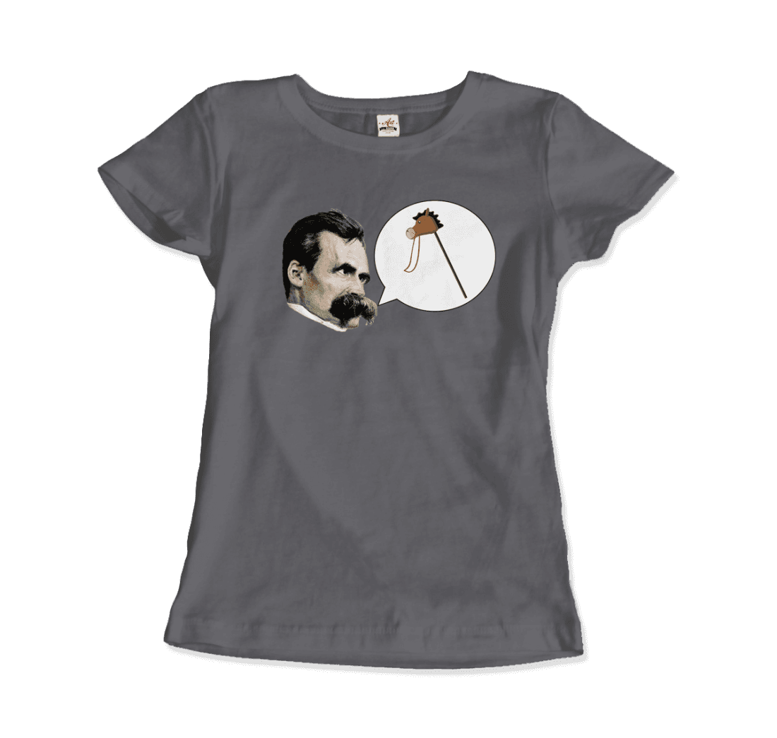 Friedrich Nietzche Turin Horse Comic Style t-shirt-2