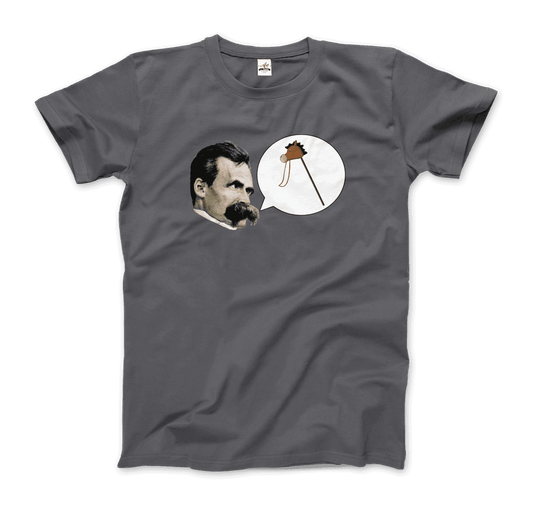 Friedrich Nietzche Turin Horse Comic Style t-shirt-0