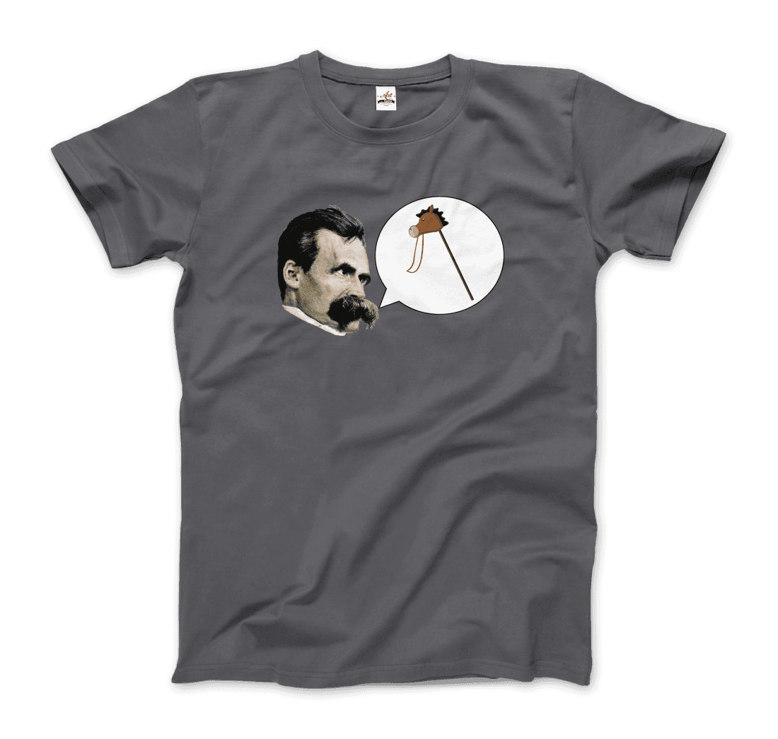 Friedrich Nietzche Turin Horse Comic Style t-shirt-5