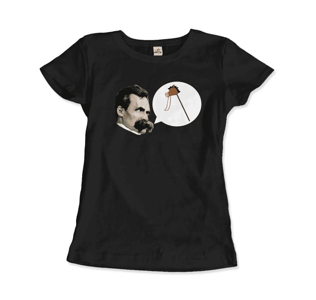 Friedrich Nietzche Turin Horse Comic Style t-shirt-14