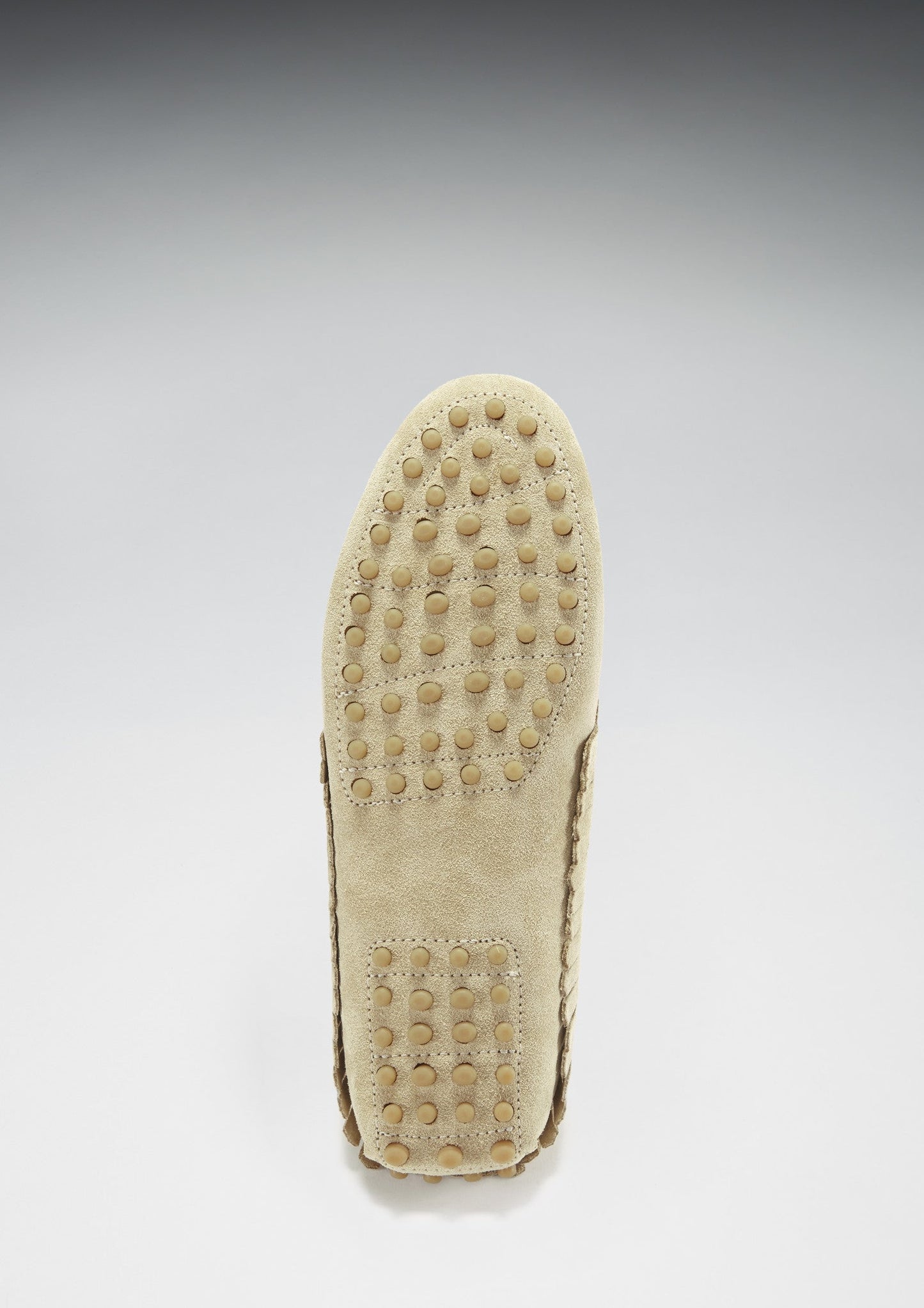 Women's Fringed Driving Loafers, taupe suede-4