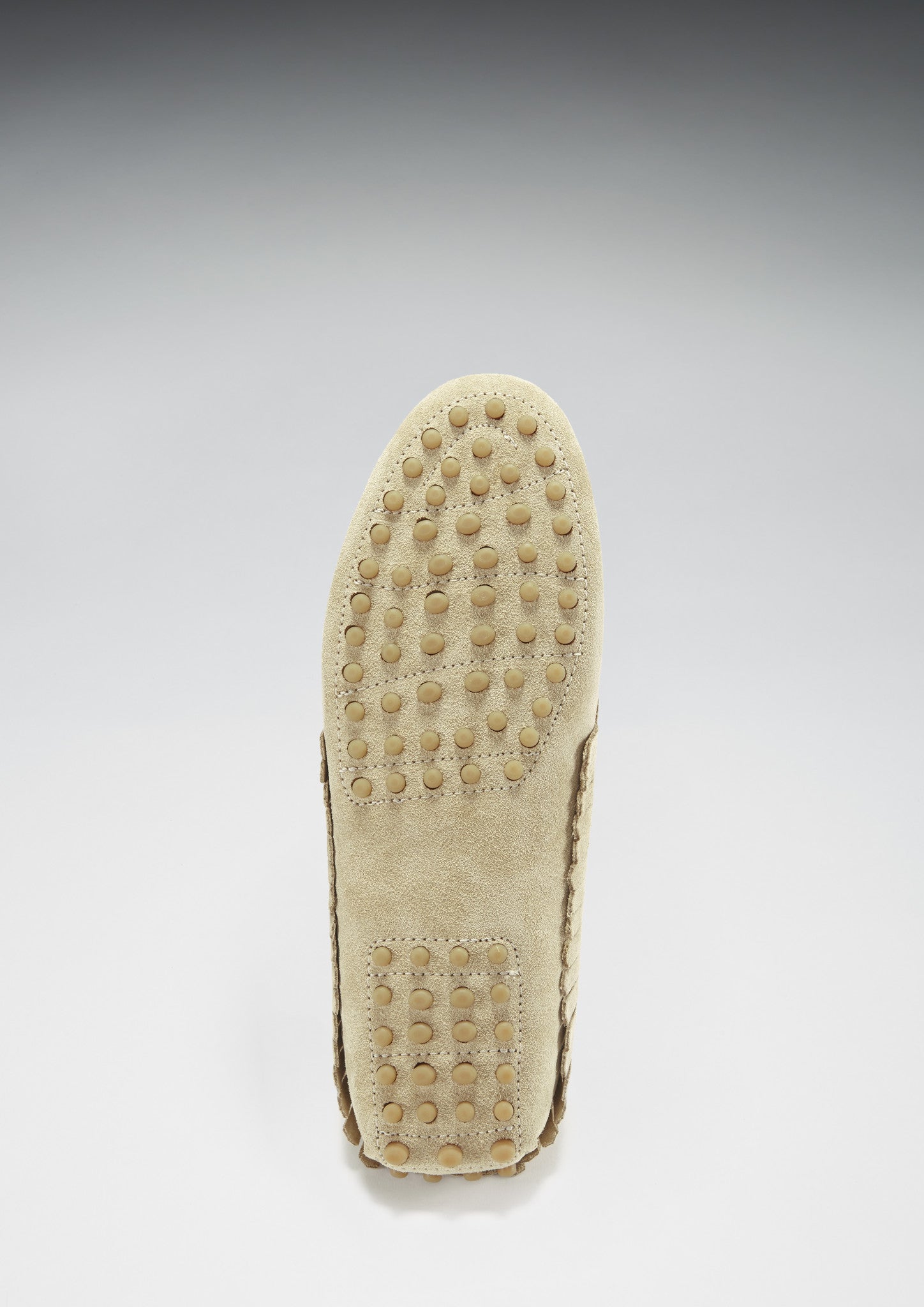 Women's Fringed Driving Loafers, taupe suede-4