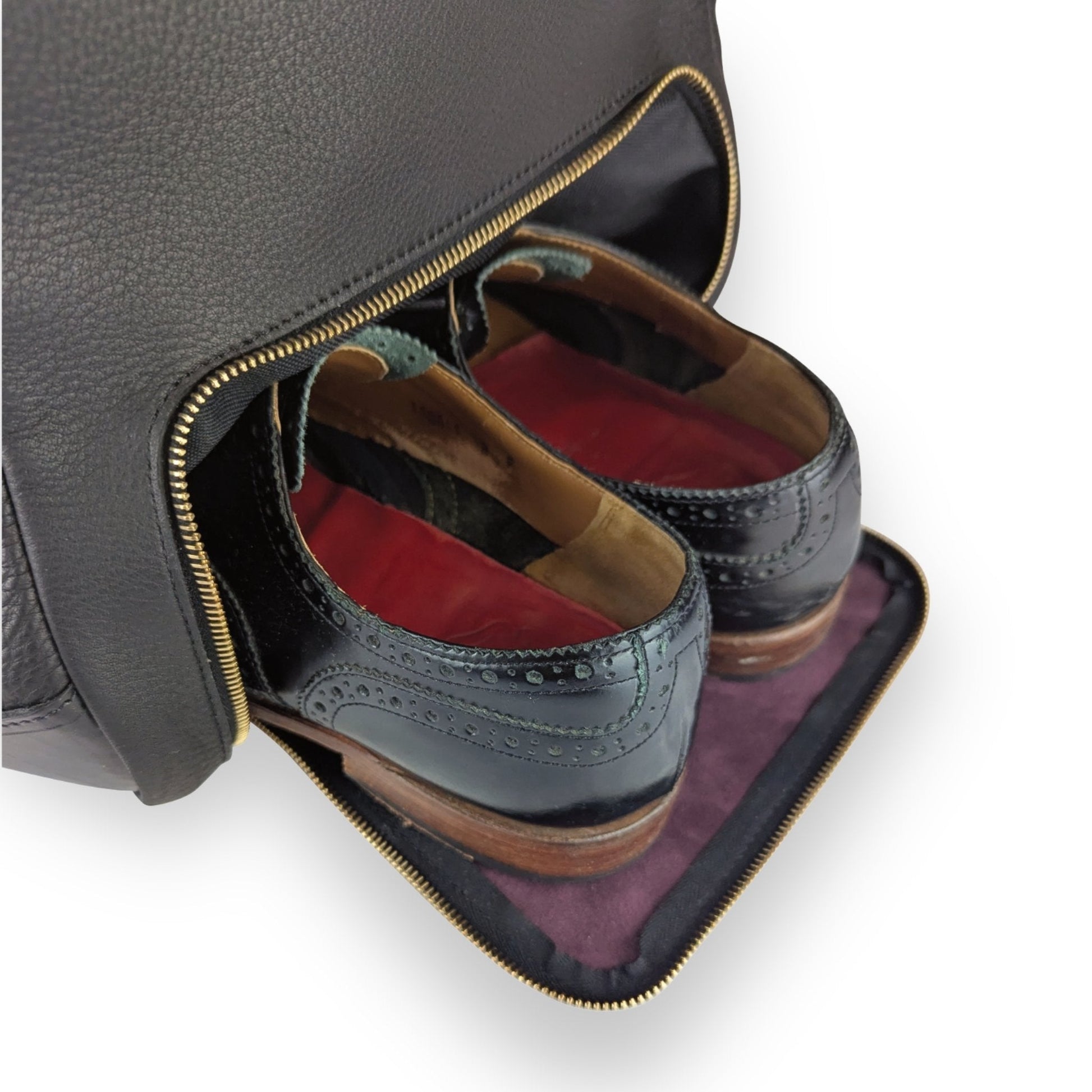 Ultimate Apple Tech Leather Weekender Bag-4