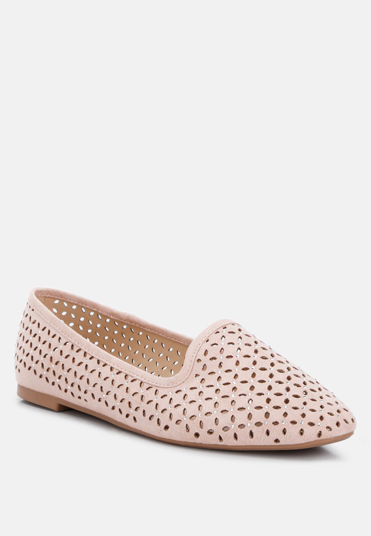 Gordon Perforated Ballerinas-1