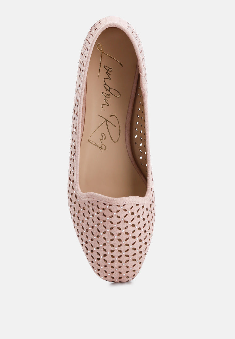 Gordon Perforated Ballerinas-3