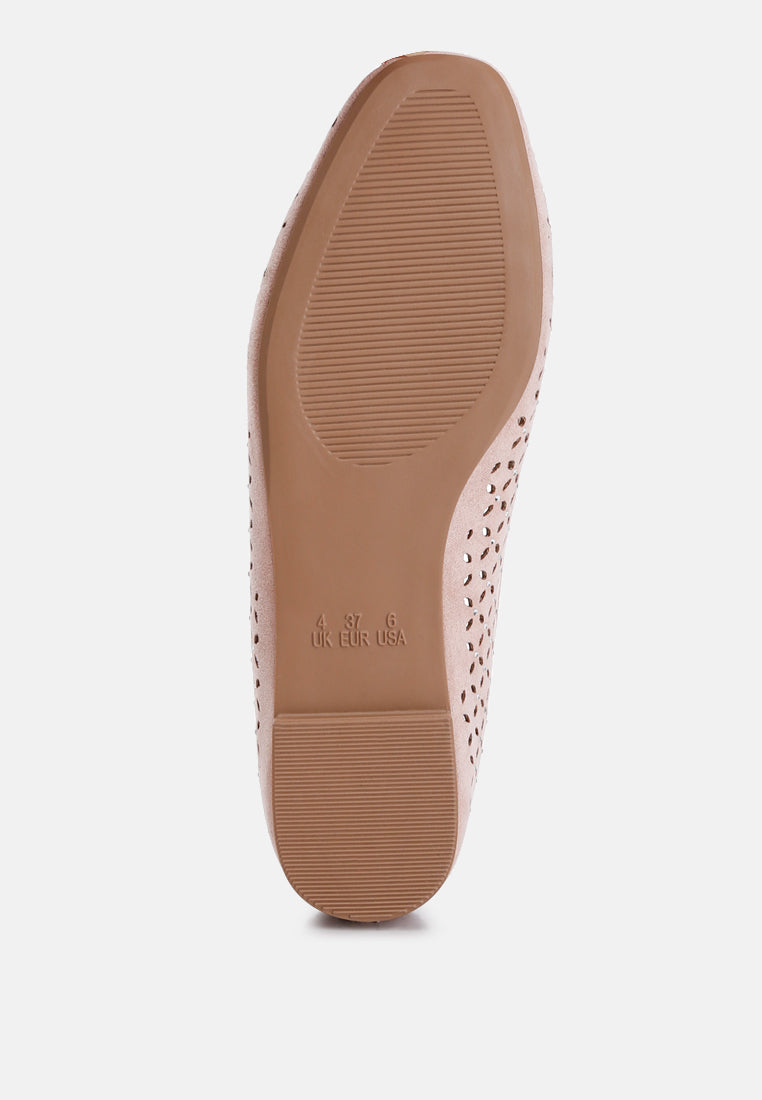 Gordon Perforated Ballerinas-4