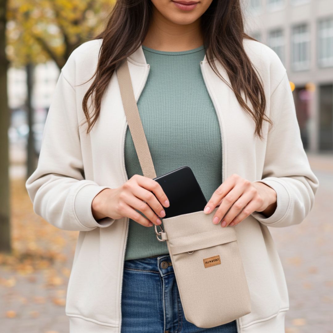 GRETJE MINI Handy Umhängetasche