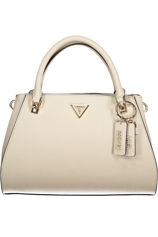 GUESS JEANS WOMEN'S BEIGE BAG
