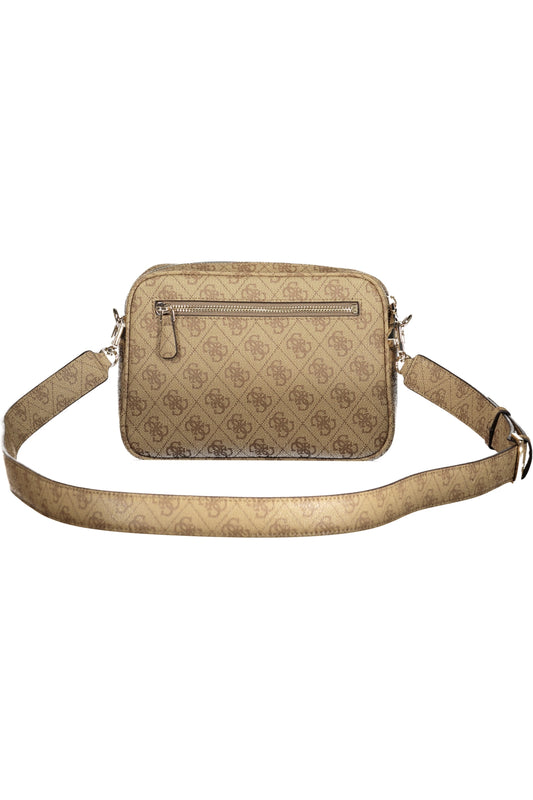 GUESS JEANS WOMEN'S BEIGE BAG-1