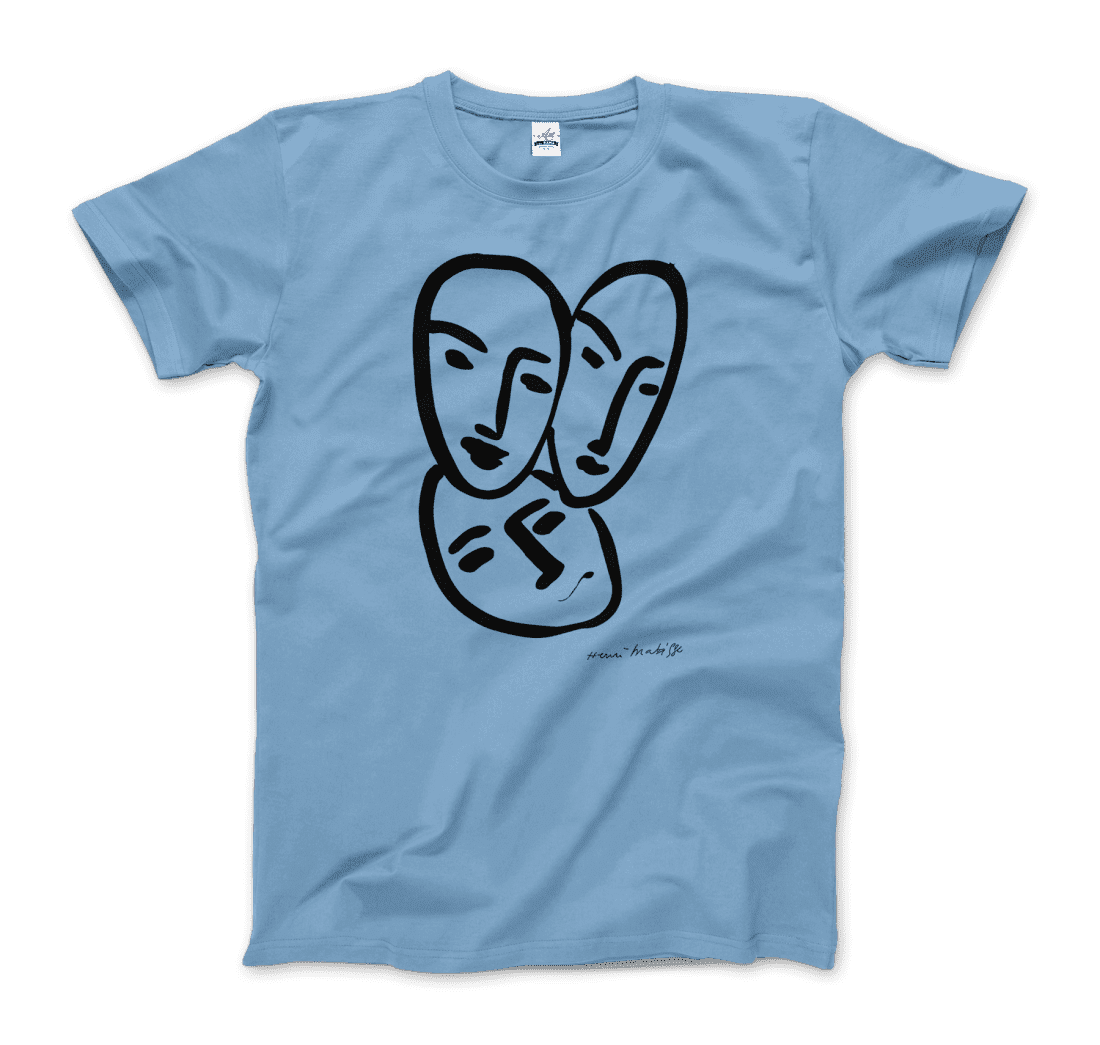 Henri Matisse Apollinaire Three Heads to Friendship 1952 art t-shirt-7