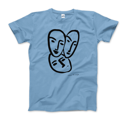 Henri Matisse Apollinaire Three Heads to Friendship 1952 art t-shirt-7