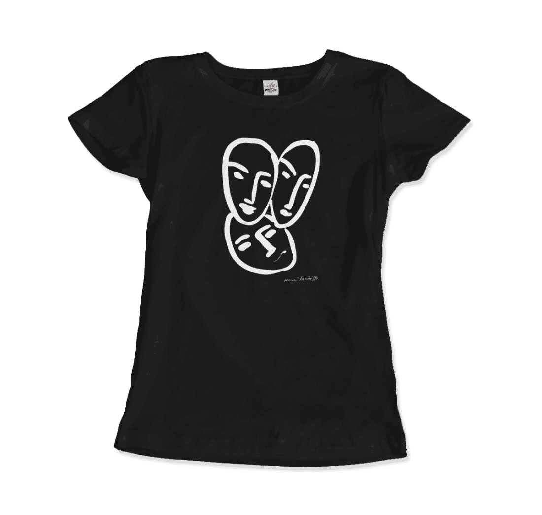 Henri Matisse Apollinaire Three Heads to Friendship 1952 art t-shirt-8