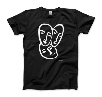 Henri Matisse Apollinaire Three Heads to Friendship 1952 art t-shirt-5