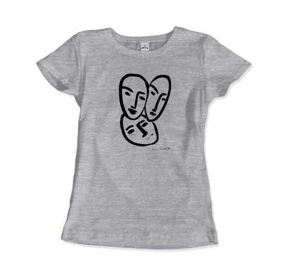 Henri Matisse Apollinaire Three Heads to Friendship 1952 art t-shirt-4