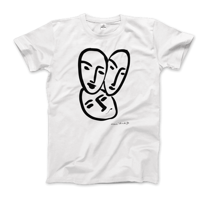 Henri Matisse Apollinaire Three Heads to Friendship 1952 art t-shirt-0