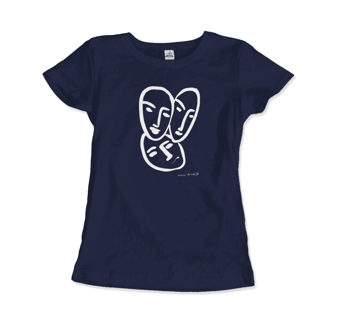 Henri Matisse Apollinaire Three Heads to Friendship 1952 art t-shirt-12