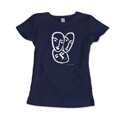 Henri Matisse Apollinaire Three Heads to Friendship 1952 art t-shirt-12