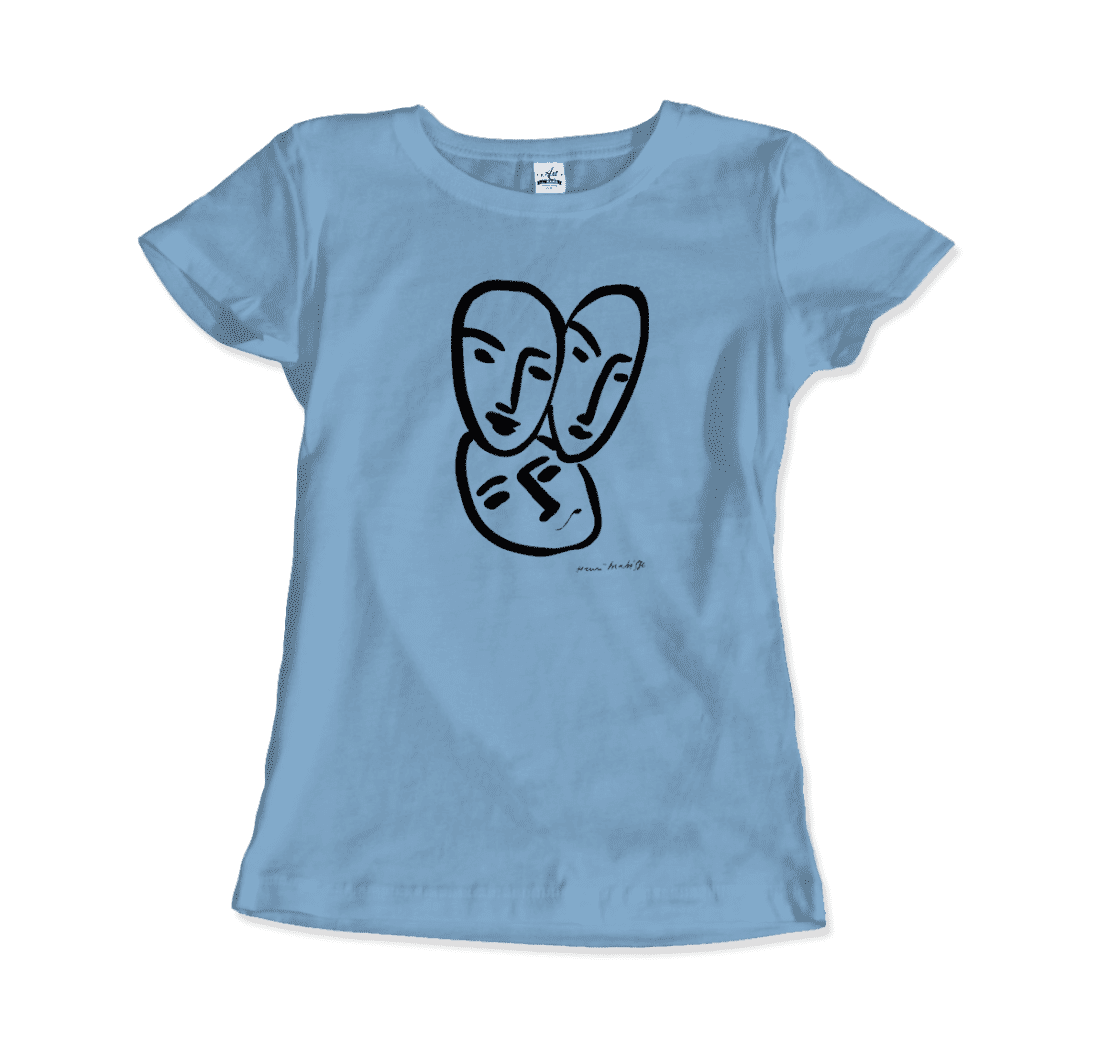 Henri Matisse Apollinaire Three Heads to Friendship 1952 art t-shirt-10
