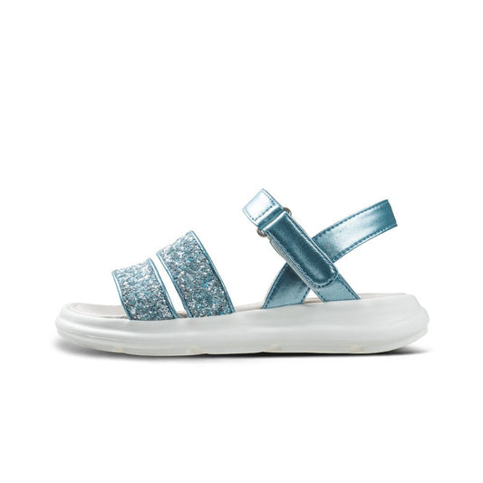 Ice Princess Metallic Blue Sandals-0