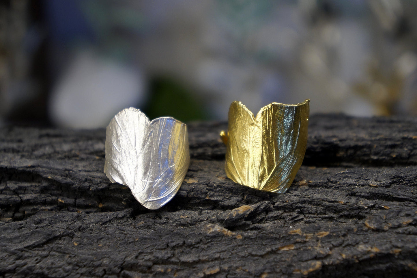 Silver Butterfly Wing Ring, Sterling Silver Jewelry, Silver Band, Gift for Her, Birthday Gift for Women, Handmade Jewelry, Boho Fashion-2