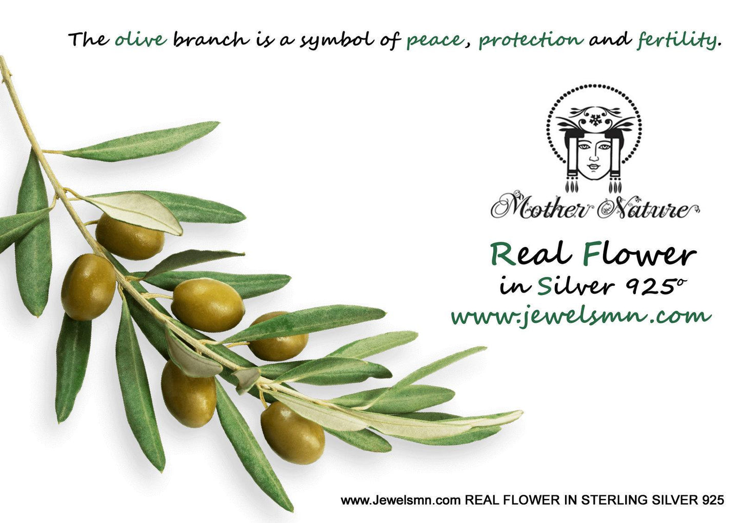 Olive Leaf Cuff Bracelet - Sterling Silver with Gold Plating-4