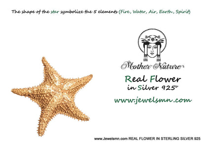 Starfish Stud Earrings: Ocean Inspired Jewelry (Gold Plated)-2