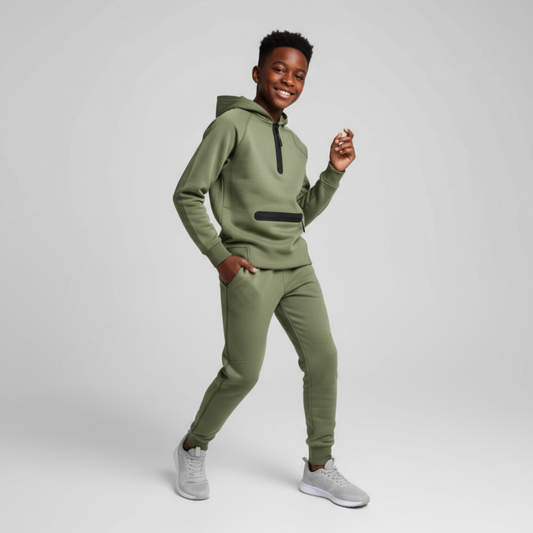 Pullover Unisex Jogger Set-0