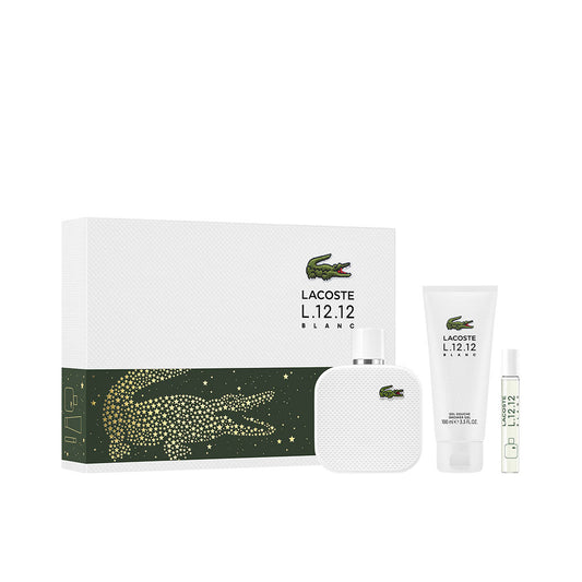 LACOSTE L.12.12 WHITE CASE 3 pcs-0