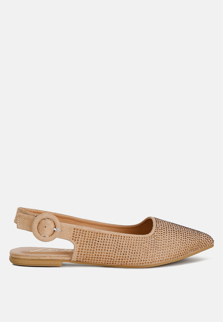 Jarisa Rhinestones Embellished Slingback Mules-0