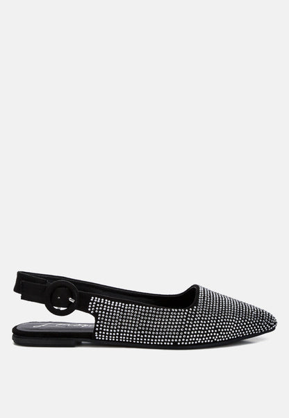 Jarisa Rhinestones Embellished Slingback Mules-6