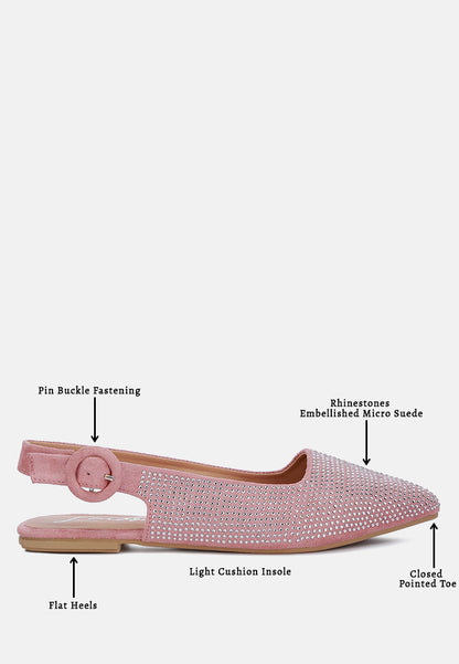 Jarisa Rhinestones Embellished Slingback Mules-4