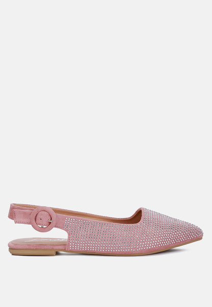 Jarisa Rhinestones Embellished Slingback Mules-5