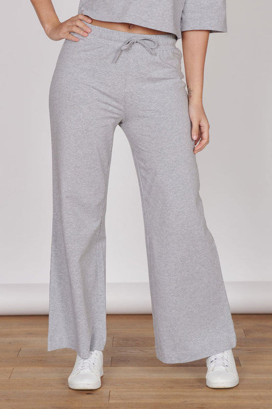 Harper Grey Marl Soft Touch Lounge Trousers-0