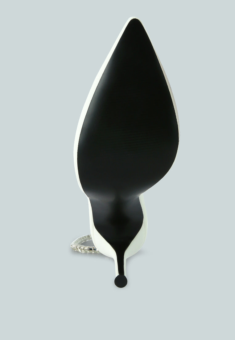 Joyce Diamante Embellished Stiletto Mule Sandals-4