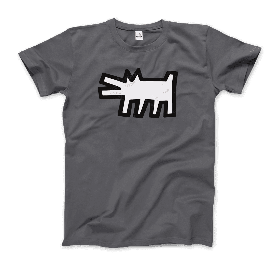 The Barking Dog icon, 1990 street art t-shirt