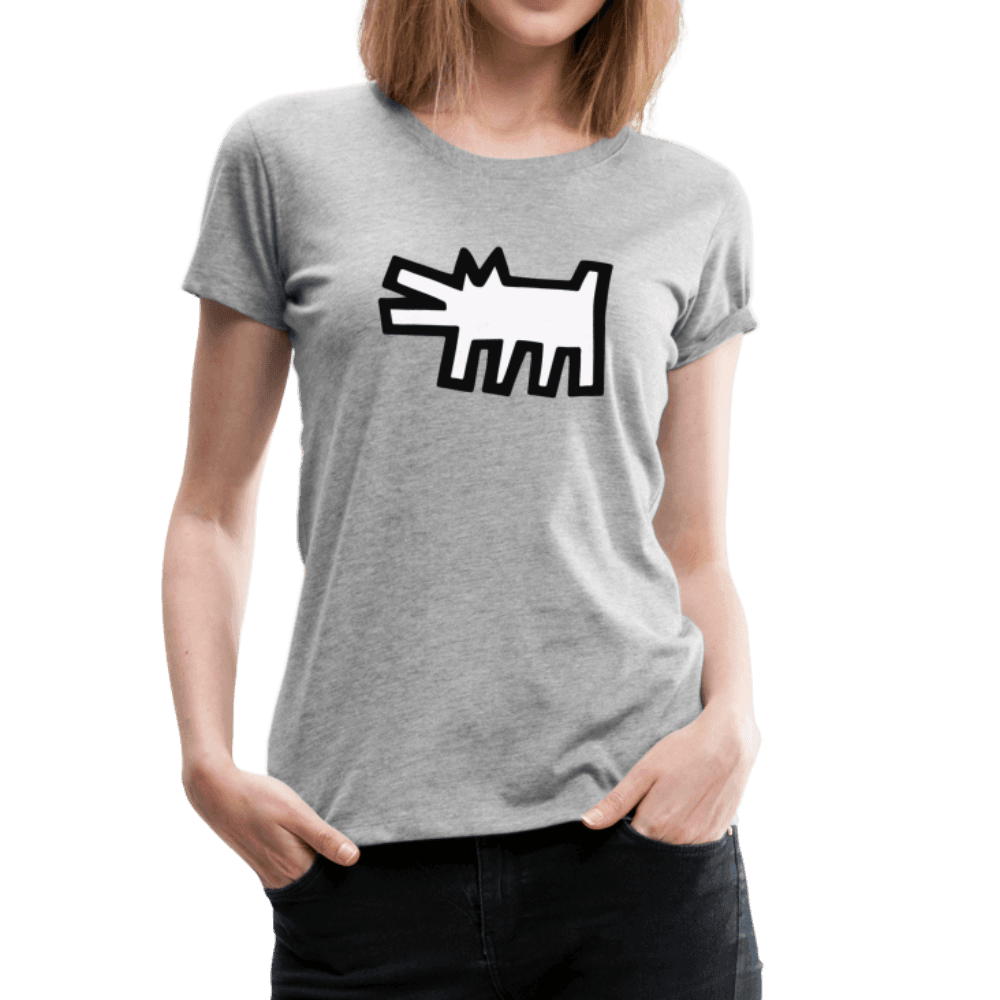 The Barking Dog icon, 1990 street art t-shirt-2