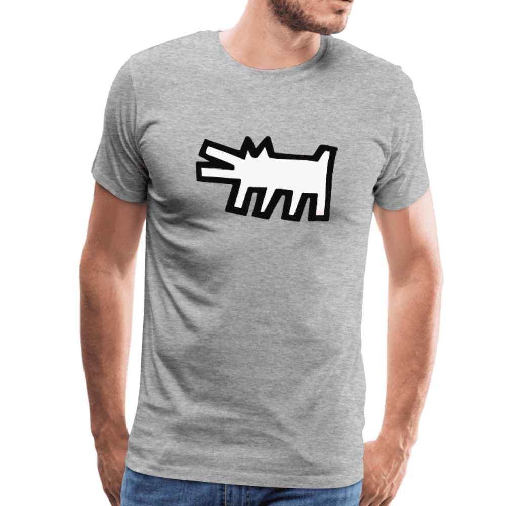 The Barking Dog icon, 1990 street art t-shirt-1
