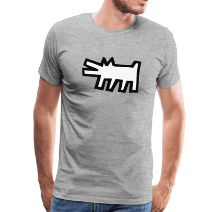 The Barking Dog icon, 1990 street art t-shirt