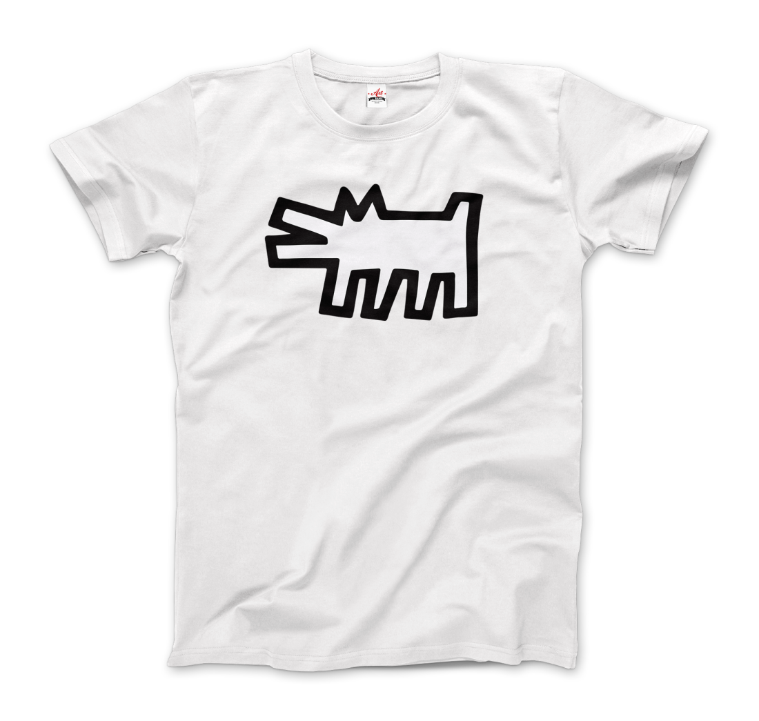 The Barking Dog icon, 1990 street art t-shirt-8