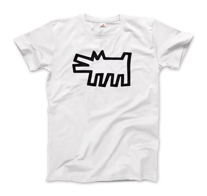 The Barking Dog icon, 1990 street art t-shirt-8