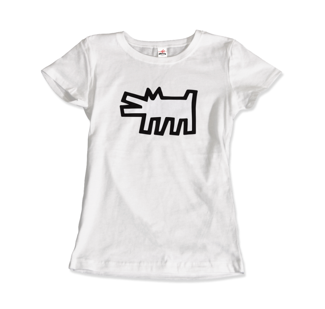 The Barking Dog icon, 1990 street art t-shirt