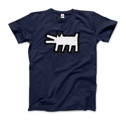 The Barking Dog icon, 1990 street art t-shirt-7